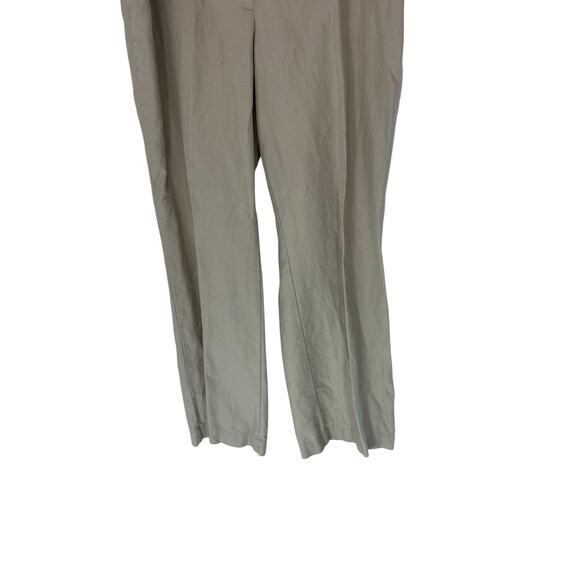 Talbots Heritage Pants Tan Khaki Office Work Career Straight Leg Size 14 - Picture 5 of 12